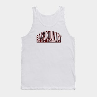 Backcountry is My Country Tank Top